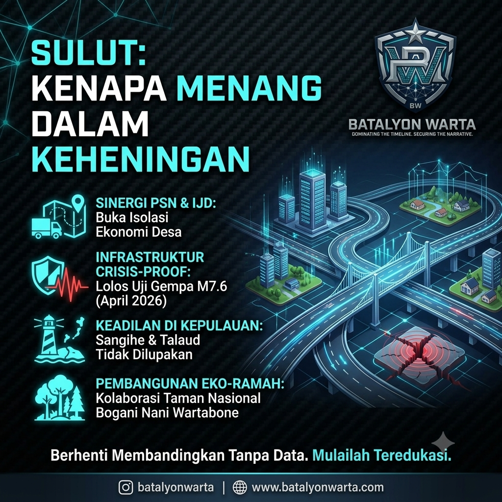 Keriuhan Sosial Media dan Realita Aspal: Mengapa Sulawesi Utara Menang dalam Keheningan