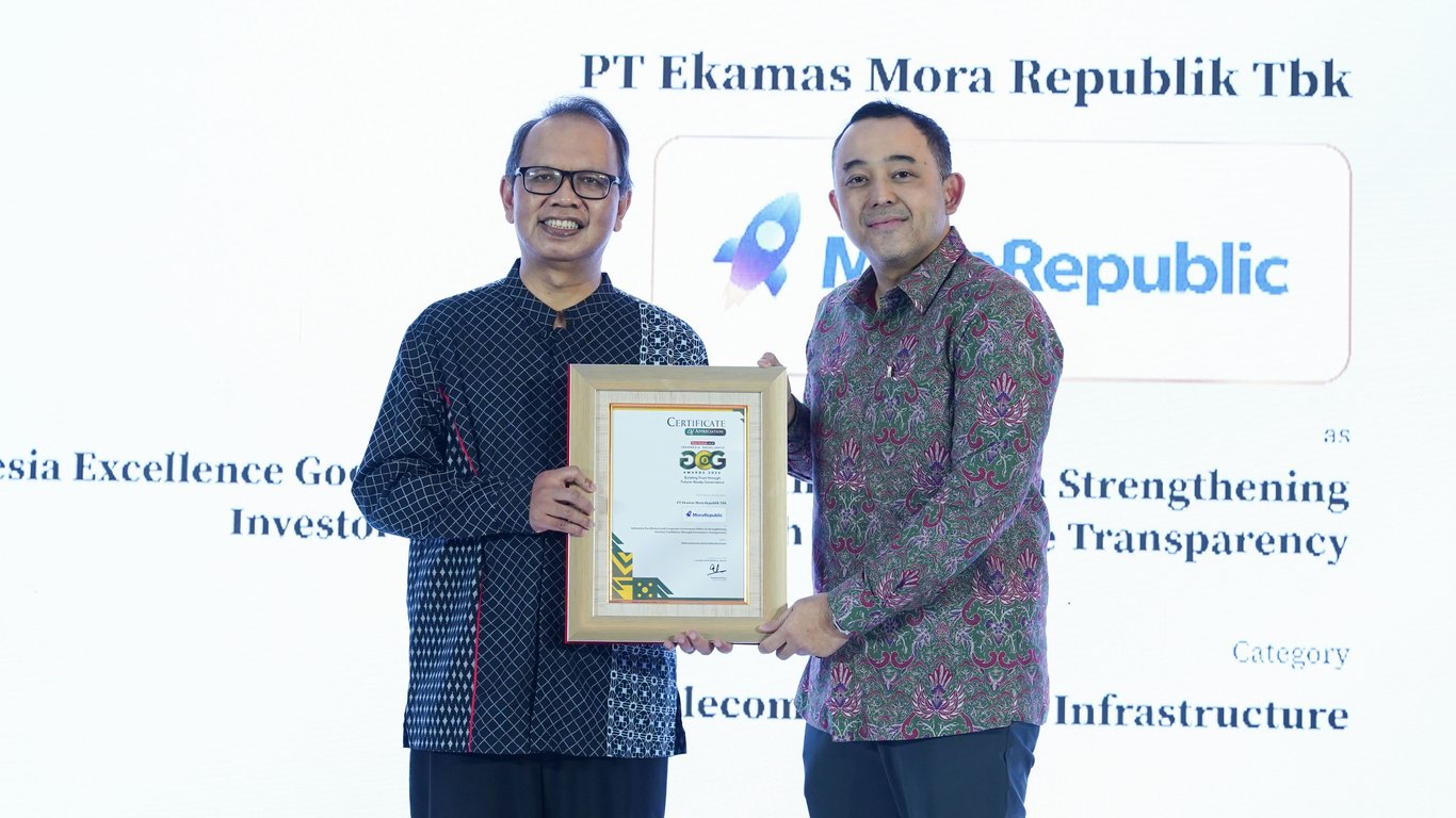 MoraRepublic Raih Penghargaan Indonesia Excellence Good Corporate Governance Awards 2026